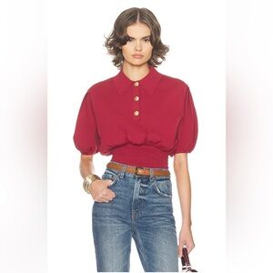 HELSA Hildie Polo in Berry
